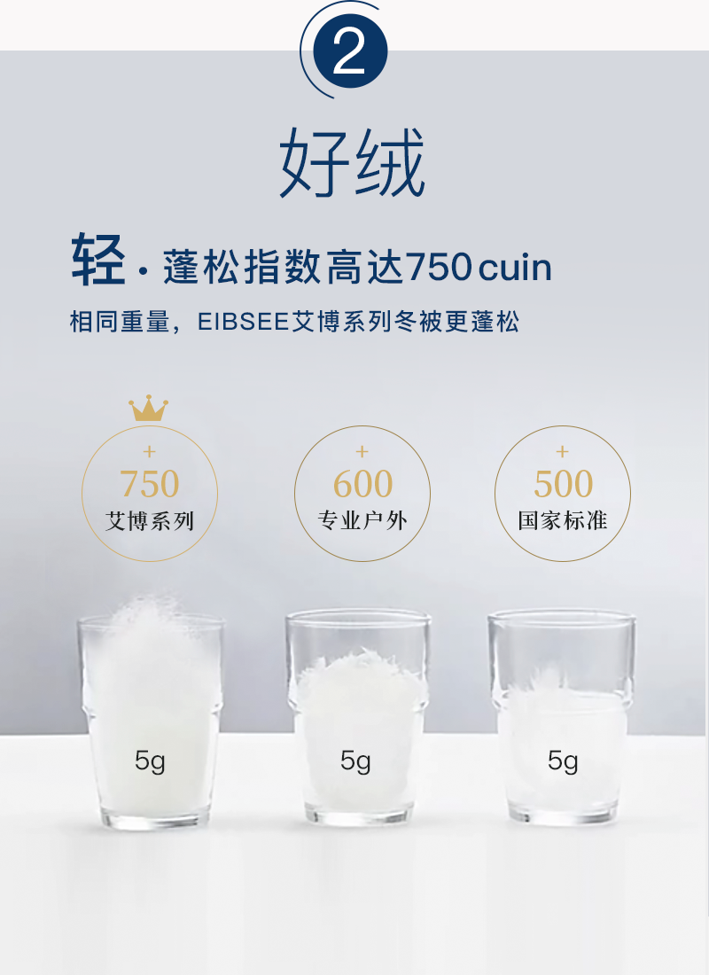 德国OBB Royal Bed德国鹅绒被Eibsee艾博90%白鹅绒 冬被 白色 150*200cm（适用于1.2m的床）