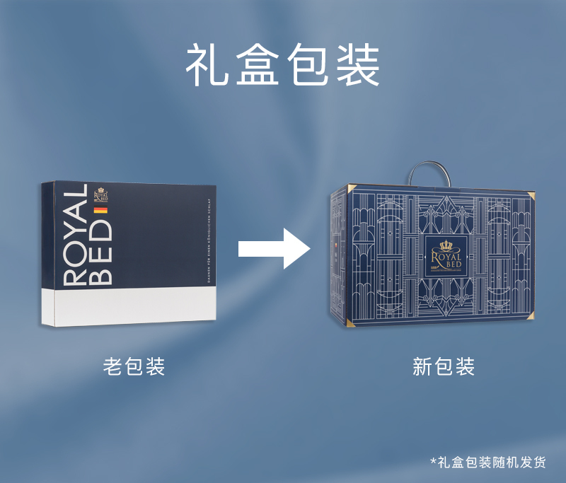 升级版 OBB Royal Bed德国90%鹅绒冬被Müritz米里茨系列 白色 200*230cm（适用于1.5m的床）